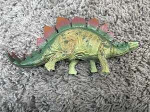 PVC Plastic WOW World NKOK Dinosaur Figures Posable Stegosaurus Dinos 3262